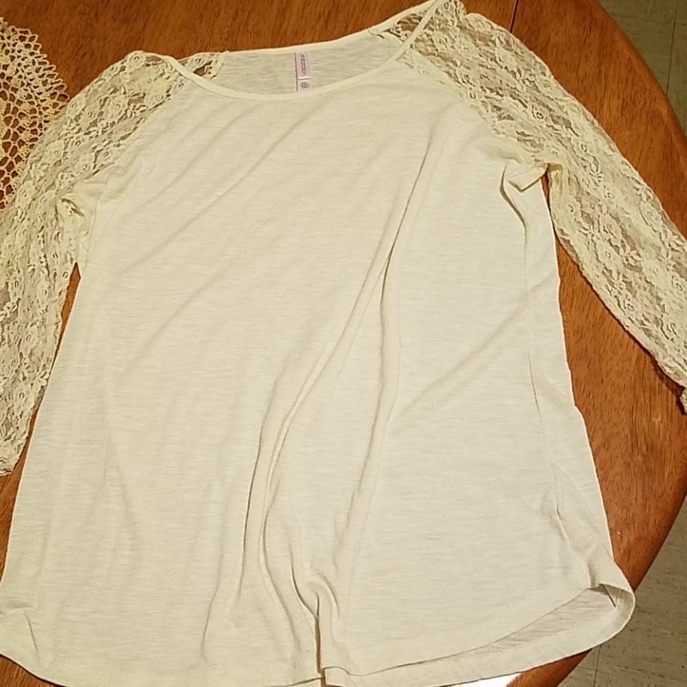 White Lace Shirt